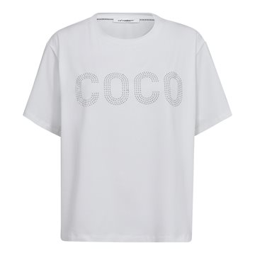 Co' Couture - Coco Stone Tee - Hvid