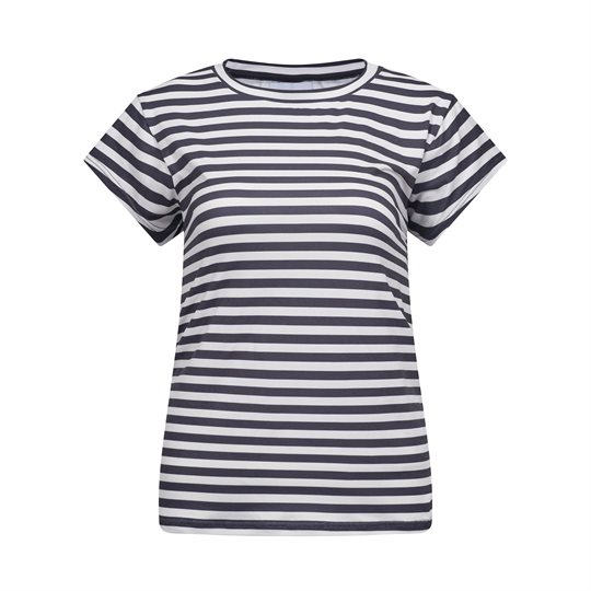 Liberté - Alma U T-Shirt - Black Creme Stripe