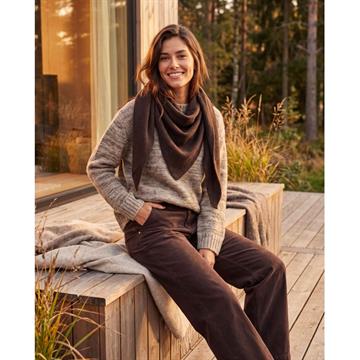 Prepair - Mona Knit Scarf - Brown
