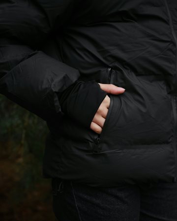 Neo Noir - Fox C Puffer Jacket - Black 