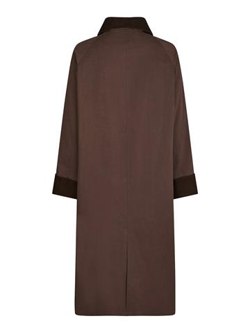 Neo Noir - Anneli Cord Coat - Brown