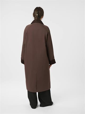 Neo Noir - Anneli Cord Coat - Brown