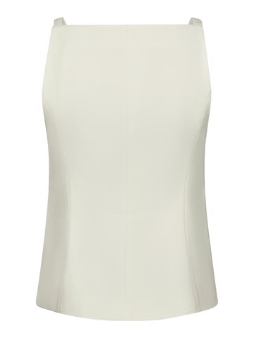 Neo Noir - Kylie Structure Waistcoat - Off White