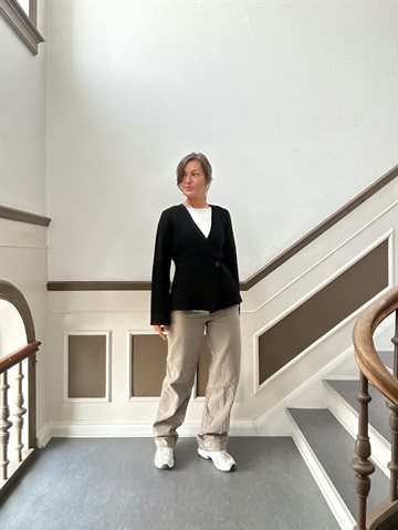 Neo Noir - Marie Louise Knit Cardigan - Black