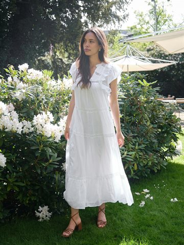 Neo Noir - Ankita Voile Dress - White