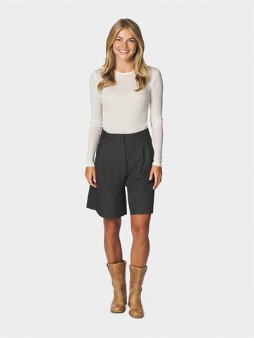 Neo Noir - Nika Structure Shorts - Dark Grey