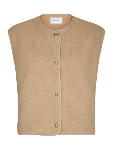 Neo Noir - Mariko Teddy Vest - Sand
