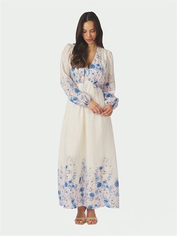 Neo Noir - Silfi Flower Print Dress - Blue