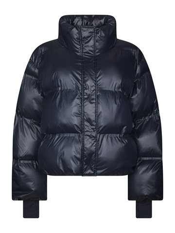  Neo Noir - Rhea Shiny Puffer Jacket - Navy
