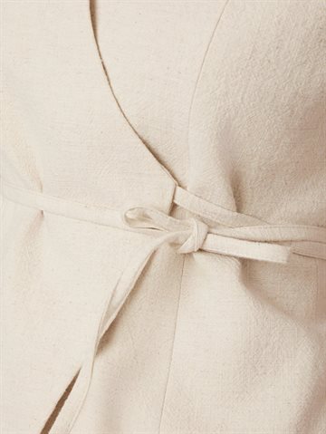 Neo Noir - Samara Ramie Waistcoat - Natural