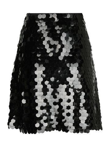 Neo Noir - Miva Big Sequins Skirt - Black
