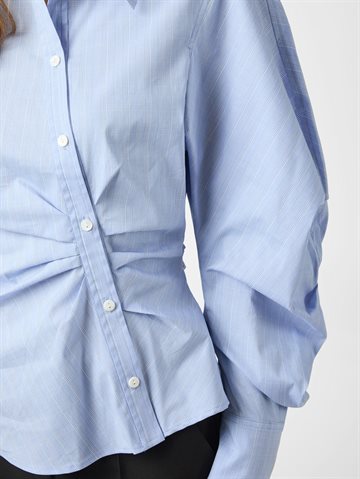 Neo Noir - Neoella Flannel Shirt - Light Blue 