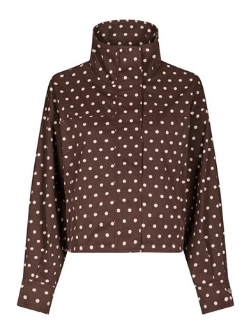 Neo Noir - Callisa Dot Jacket - Brown
