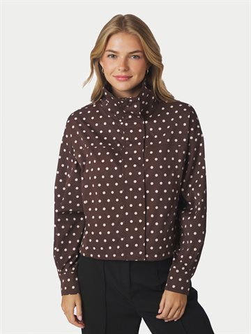 Neo Noir - Callisa Dot Jacket - Brown