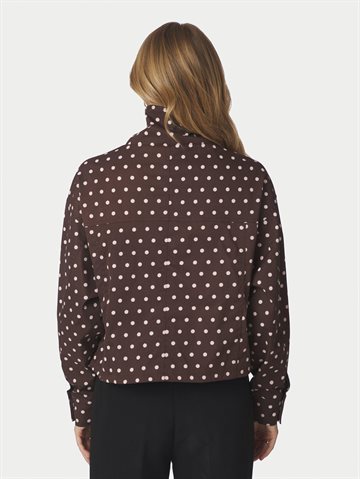 Neo Noir - Callisa Dot Jacket - Brown