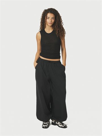 Neo Noir - Roxane Balloon Poplin Pants - Black 