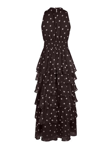 Neo Noir - Marli Big Dot Dress - Brown