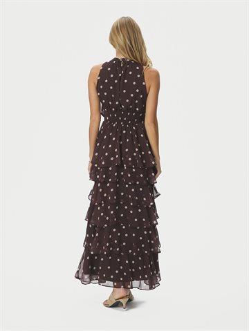Neo Noir - Marli Big Dot Dress - Brown