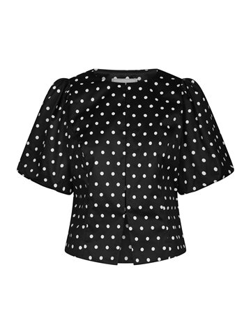 Neo Noir - Anela Dot Blouse - Black