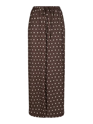Neo Noir - Sebba Big Dot Pants - Dark Brown