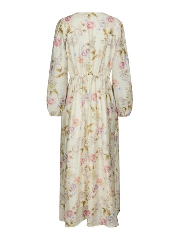 Neo Noir - Silfi Vintage Flower Dress - Off White