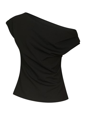 Neo Noir - Mabelle Drapy Top - Black