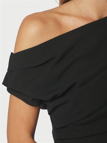 Neo Noir - Mabelle Drapy Top - Black