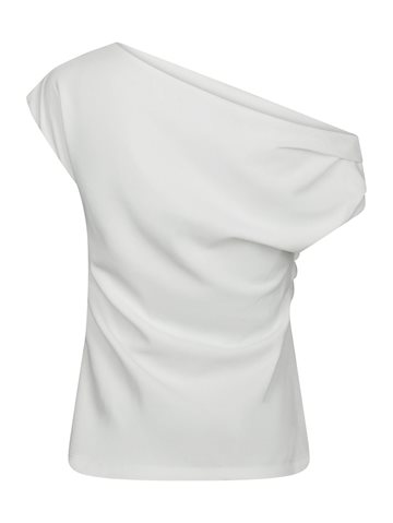 Neo Noir - Mabelle Drapy Top - White