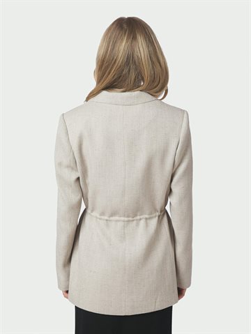 Neo Noir - Jemmie Bouclé Blazer - Natural