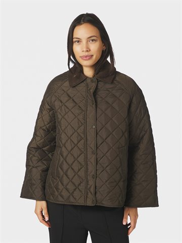 Neo Noir - Iva Quilt Jacket - Khaki
