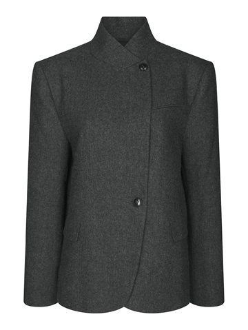 Neo Noir - Nerine Structure Twill Blazer - Antracit