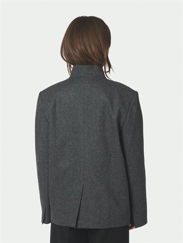 Neo Noir - Nerine Structure Twill Blazer - Antracit