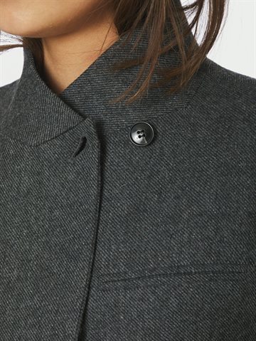 Neo Noir - Nerine Structure Twill Blazer - Antracit