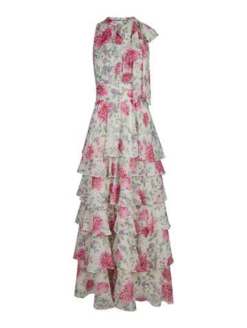 Neo Noir - Marli Big Flower Dress - Creme