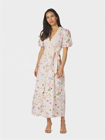 Neo Noir - Clarine Flower Dress - Off White