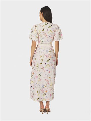 Neo Noir - Clarine Flower Dress - Off White