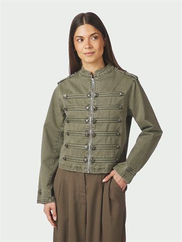 Neo Noir - Sivena Denim Jacket - Army