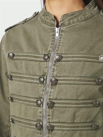 Neo Noir - Sivena Denim Jacket - Army