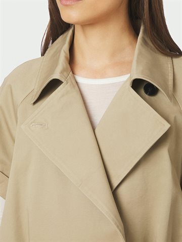 Neo Noir - Lisha Trench Vest - Taupe