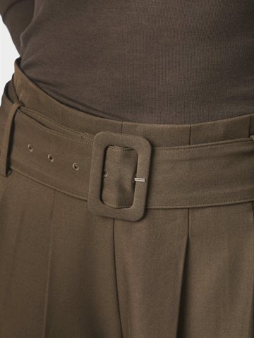 Neo Noir - Rilene Midi Pants - Dark Brown