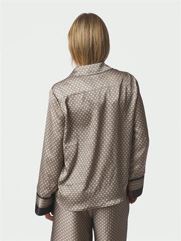 Neo Noir - Mistan Pattern Shirt - Beige