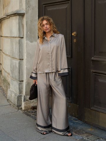 Neo Noir - Mistan Pattern Shirt - Beige