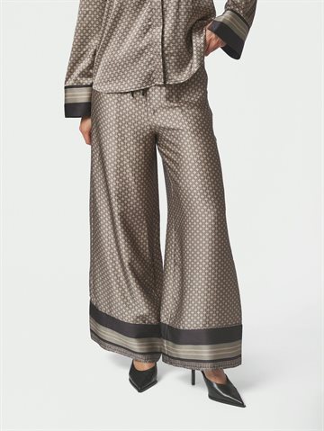 Neo Noir - Sora Pattern Pants - Beige 