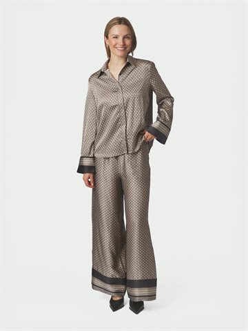 Neo Noir - Sora Pattern Pants - Beige 