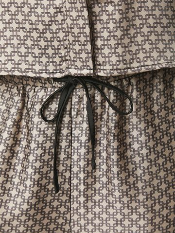 Neo Noir - Sora Pattern Pants - Beige 
