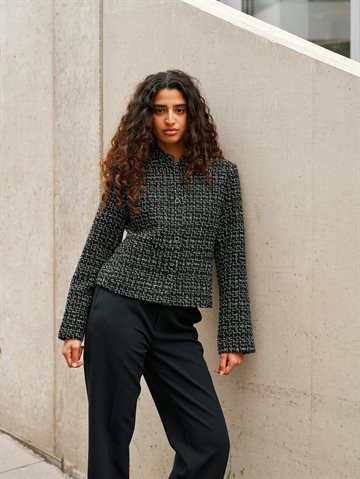 Neo Noir - Denisa Boucle Jacket - Black