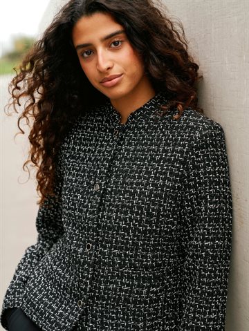 Neo Noir - Denisa Boucle Jacket - Black