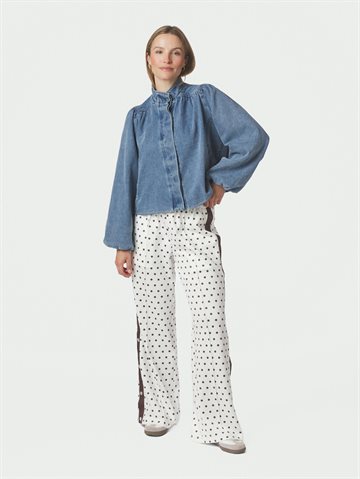 Neo Noir - Meggie Dot Track Suit Pants - Off White