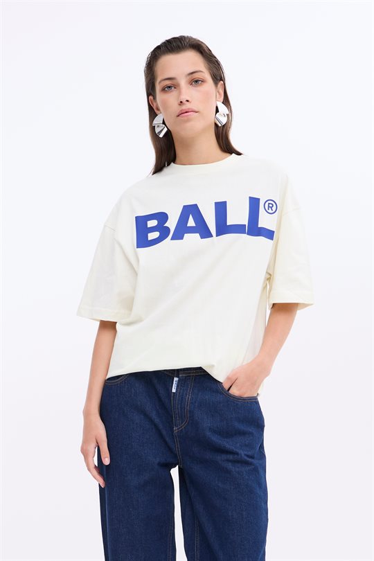 Ball - Cph Tee - Råhvid (LEVERES I UGE 43)