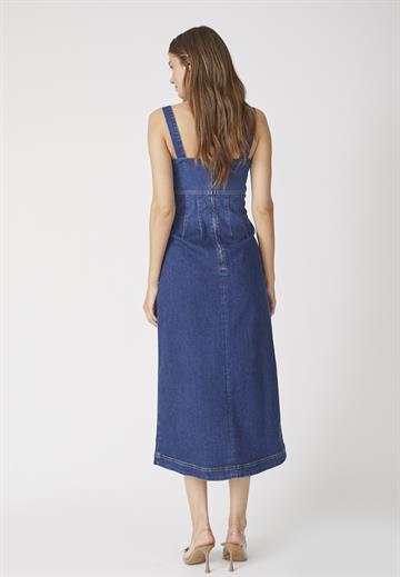 Co\' Couture - Tylor Denim Long Dress - Denim Blue
